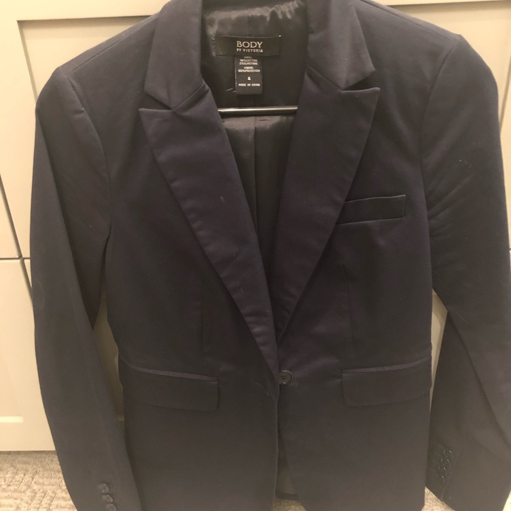 Victoria’s Secret body navy blazer